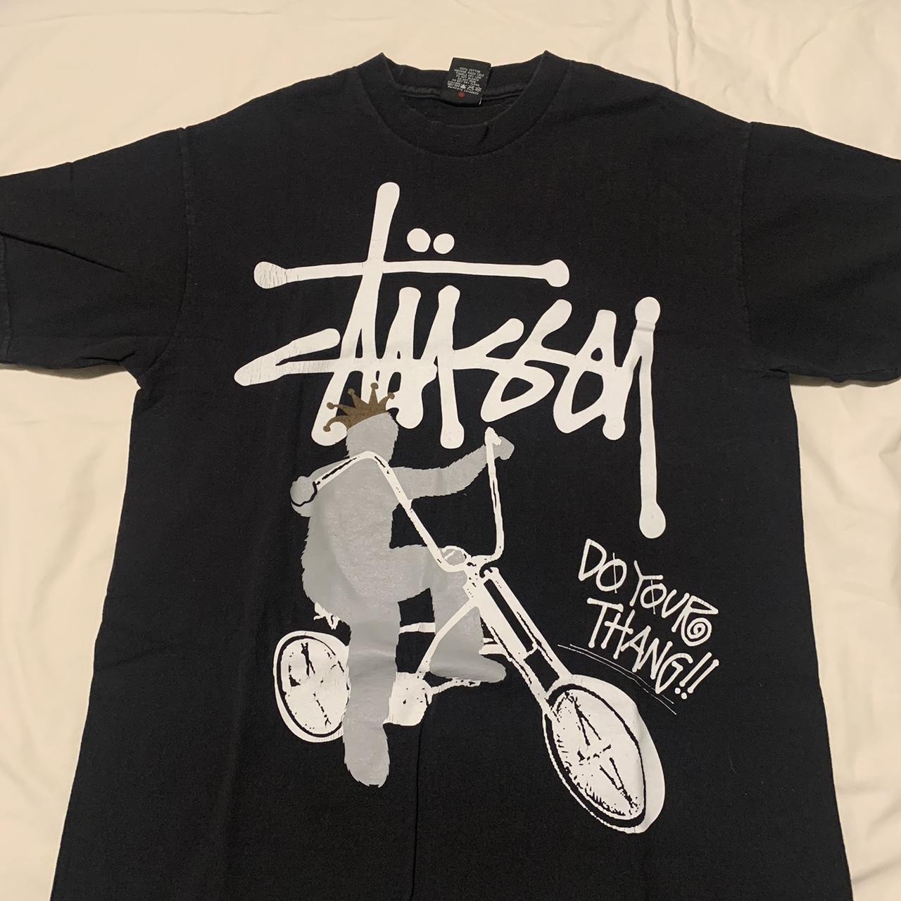 Amazing vintage Stussy T-Shirt, Crazy graphic with