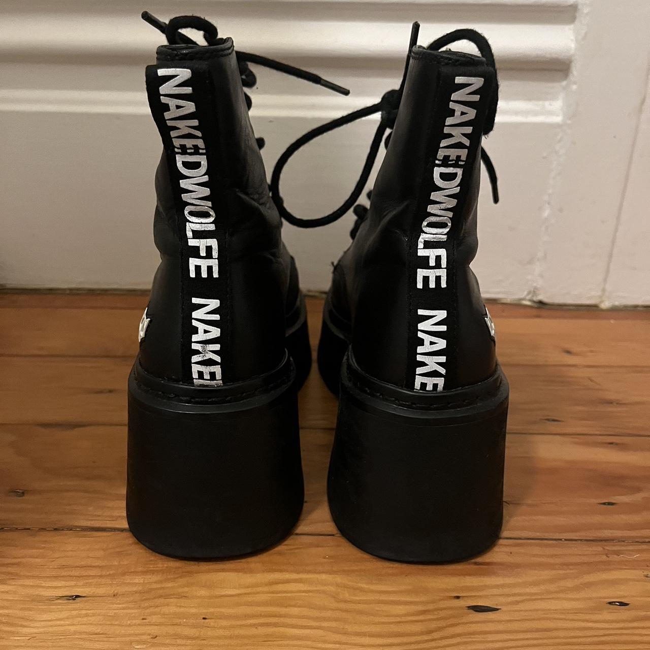 Naked Wolfe combat boots Saturn. Without silver | Depop