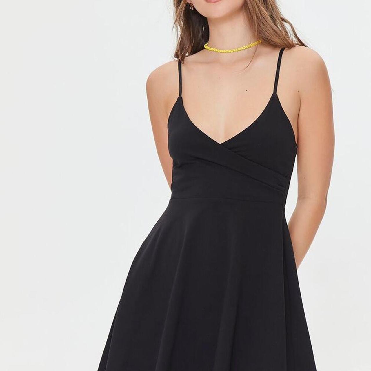 Forever 21 outlet black skater dress