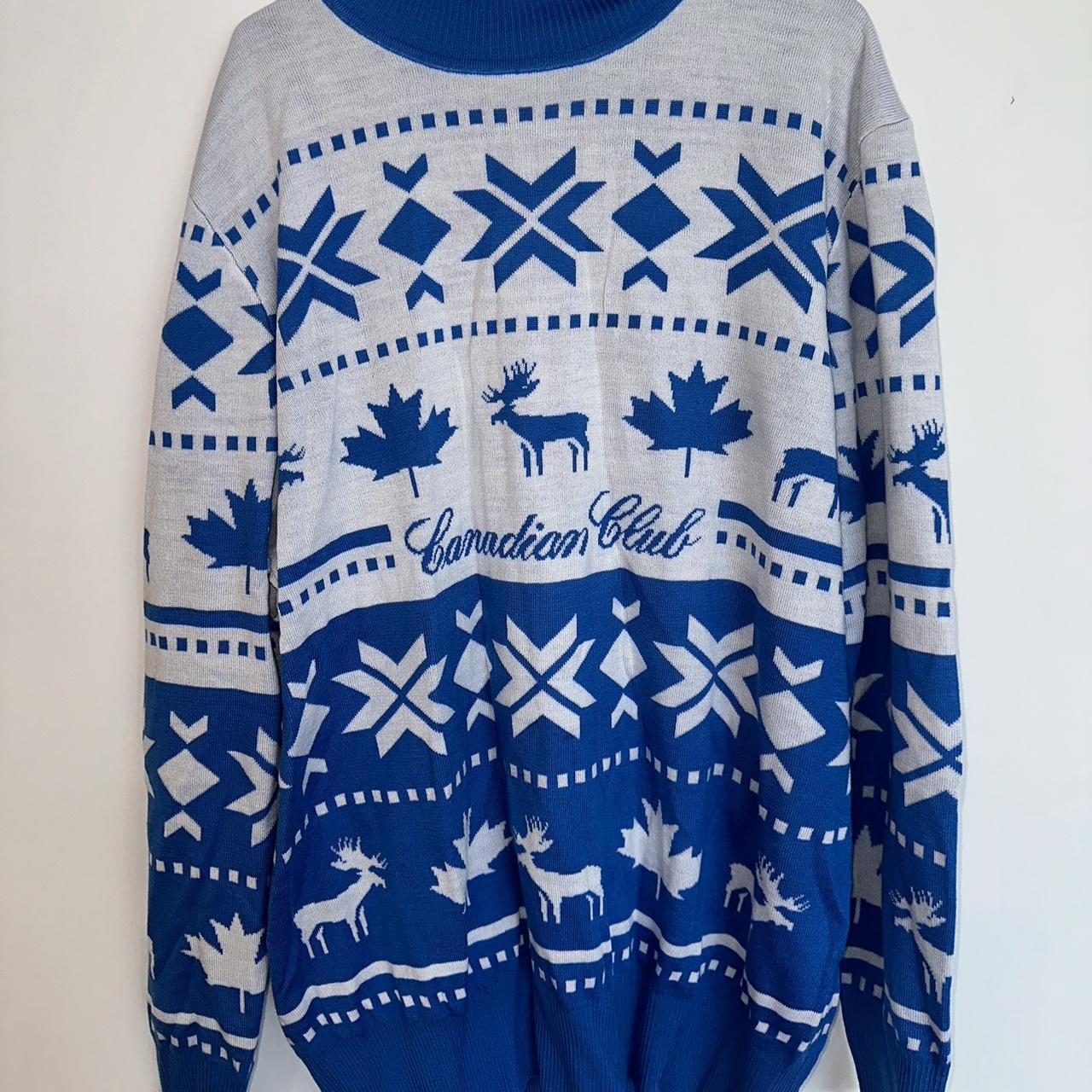 Canadian Club bad sweater turtle neck. Limited