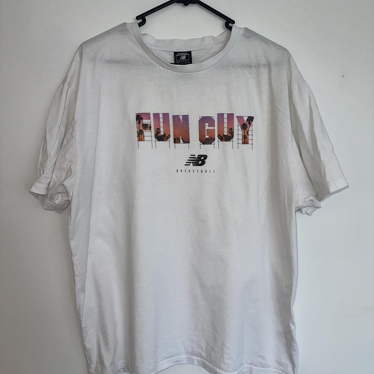 Fun guy easyest kawhi shirt new balance