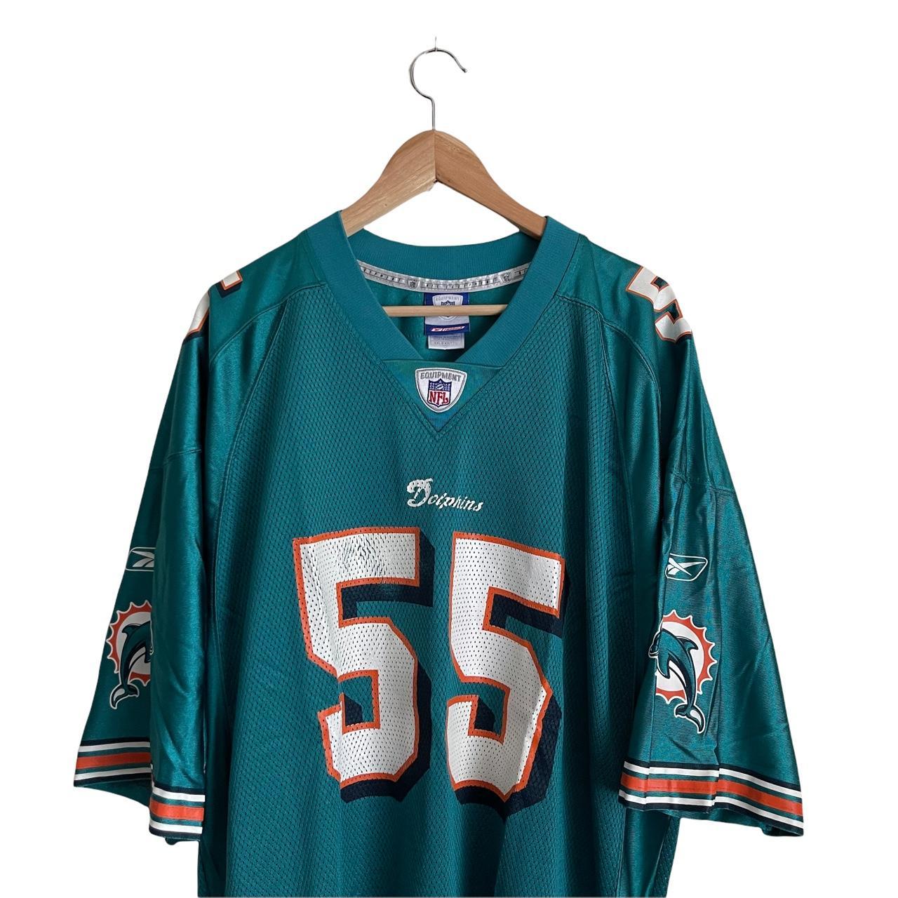 NFL, Shirts, Lot Of 2 Vtg Nfl Reebok Miami Dolphins Junior Seau Jersey  Size M