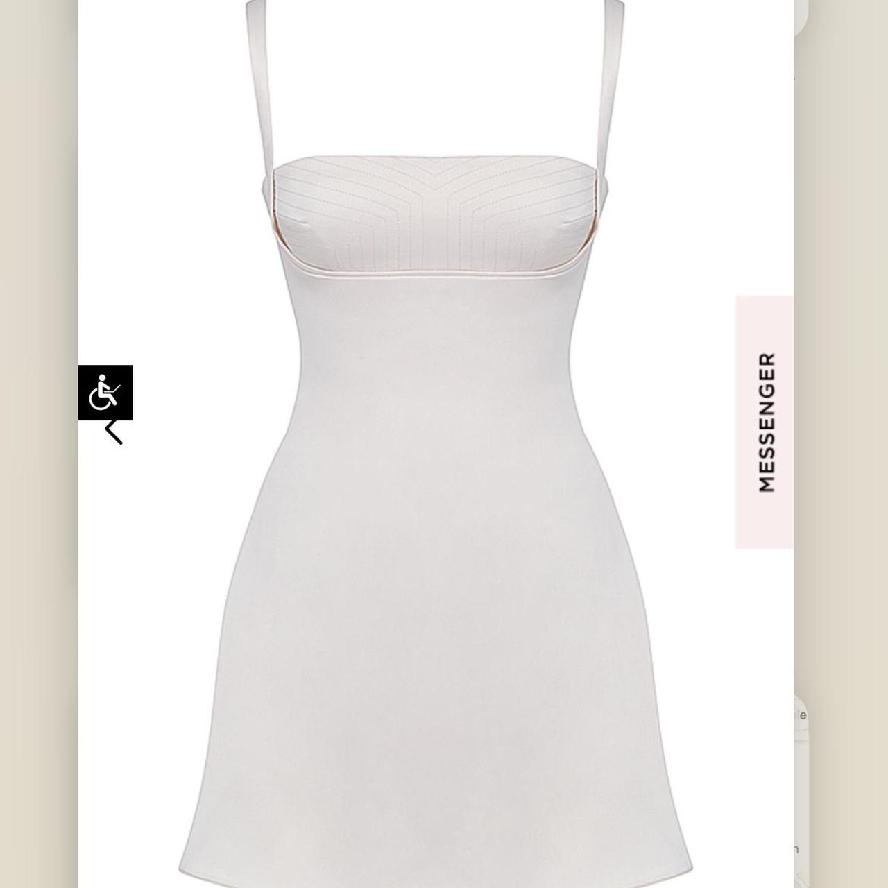 House of CB Kara dress in cream size L never been... Depop