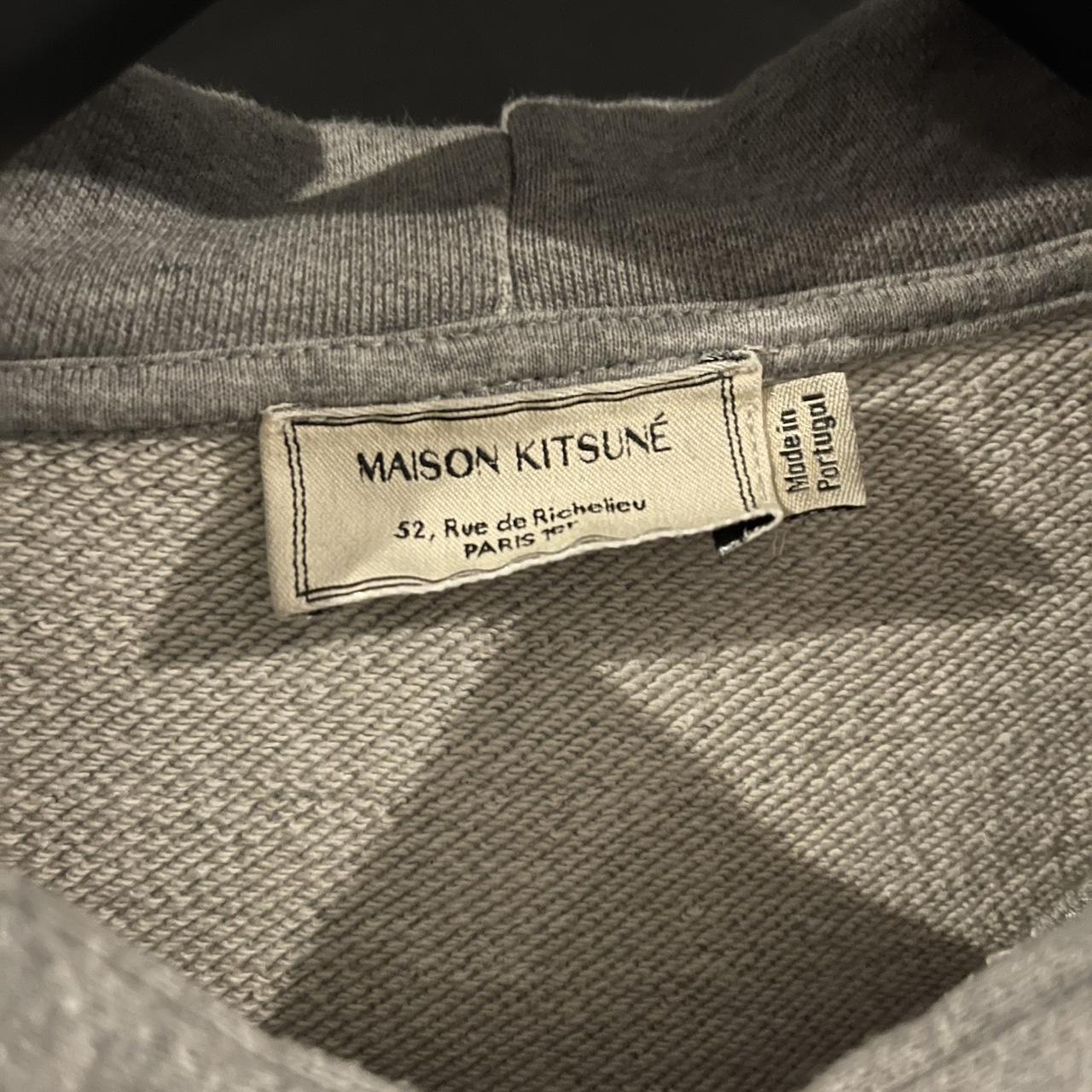 Maison Kitsune Music Fashion Hoodie XL as seen on | Depop