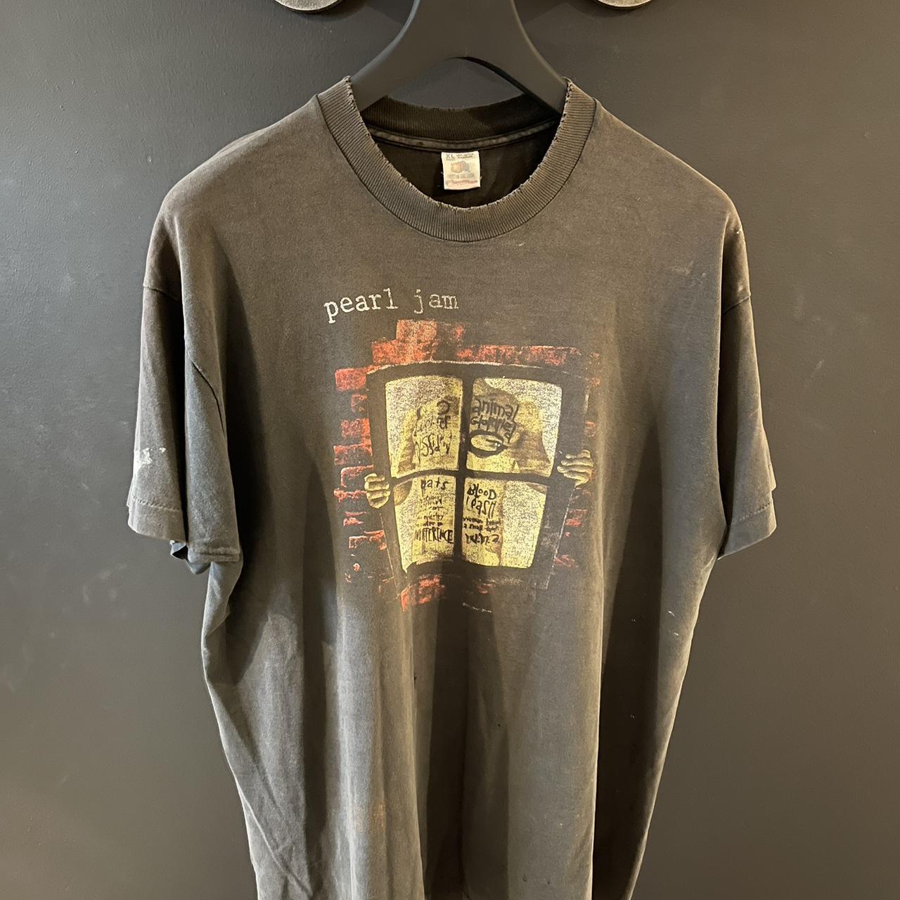 Window Pane Pearl Jam Canada that someone painted... - Depop