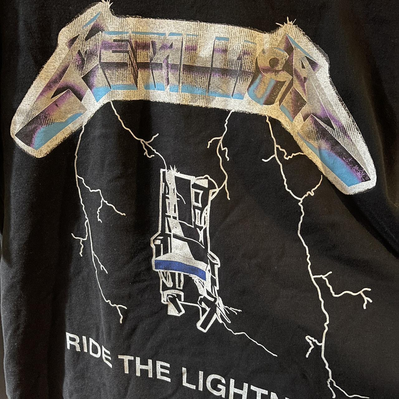 Fear of God Metallica Ride the Lightning Size Large - Depop