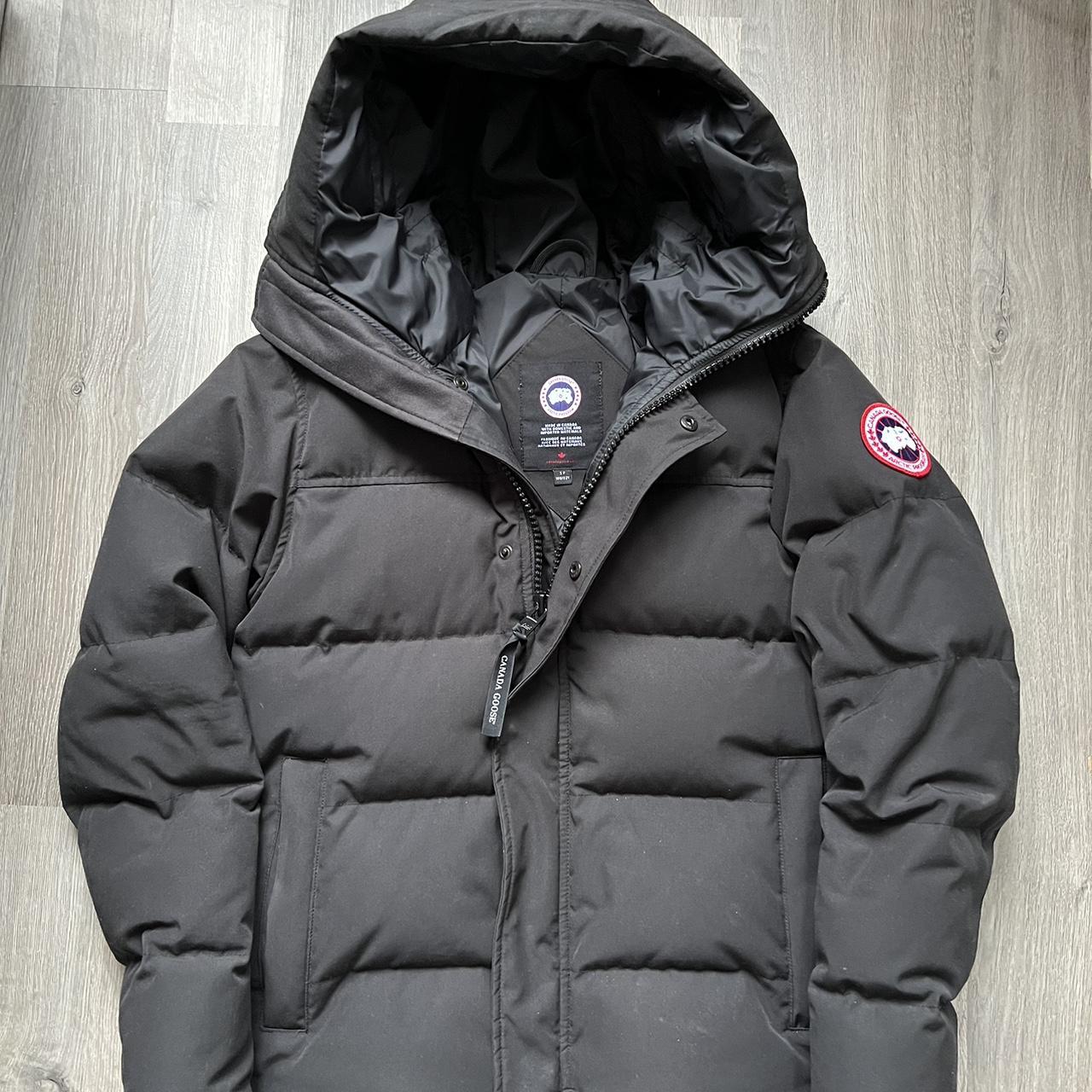 Canada goose macmillan jacket black Very good... - Depop