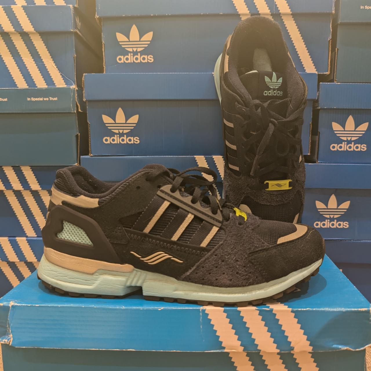 Adidas ZX 10000 size 8 - grey black orange | Depop