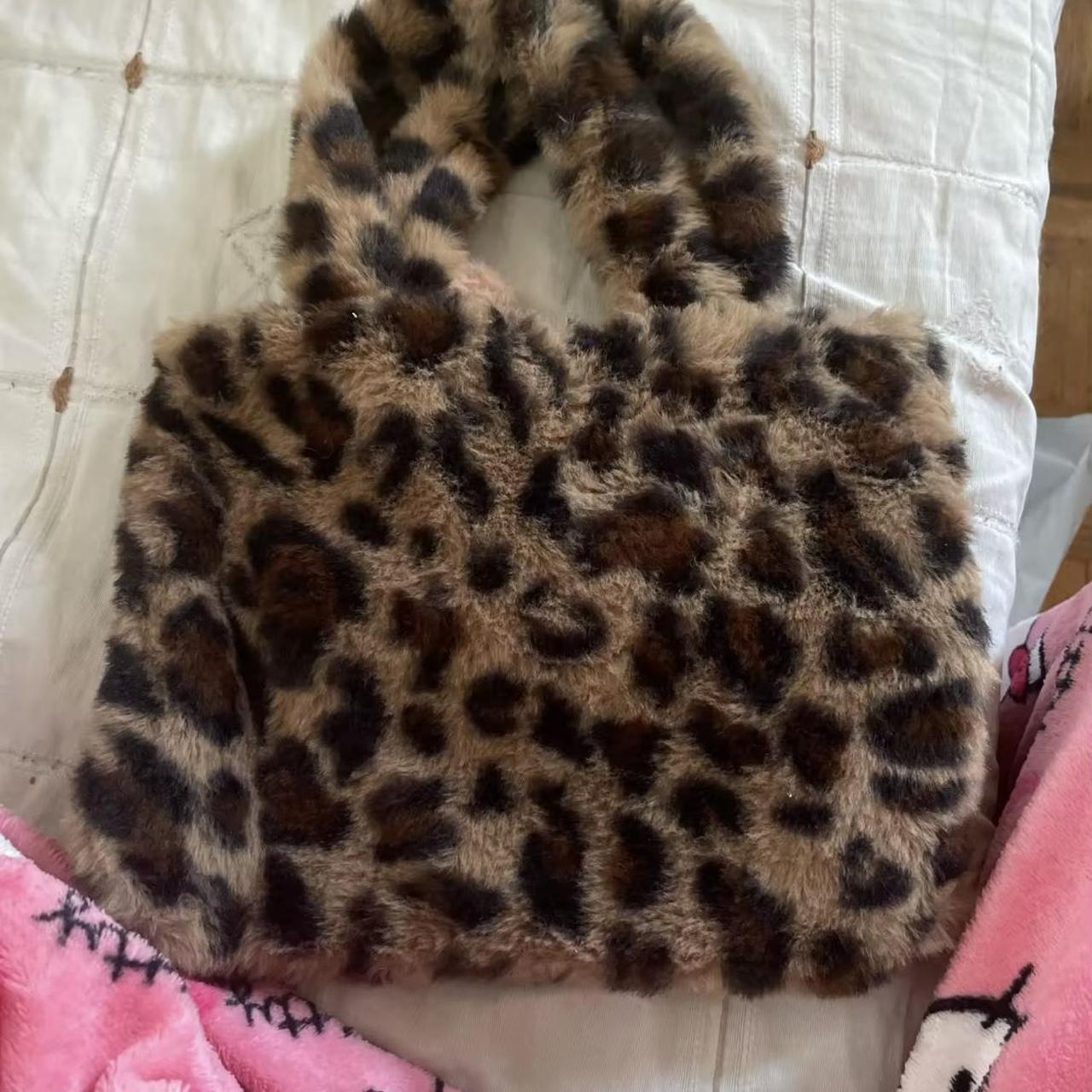 *REPOP* Hello Kitty cheetah print bag. Very Cute &... | Depop