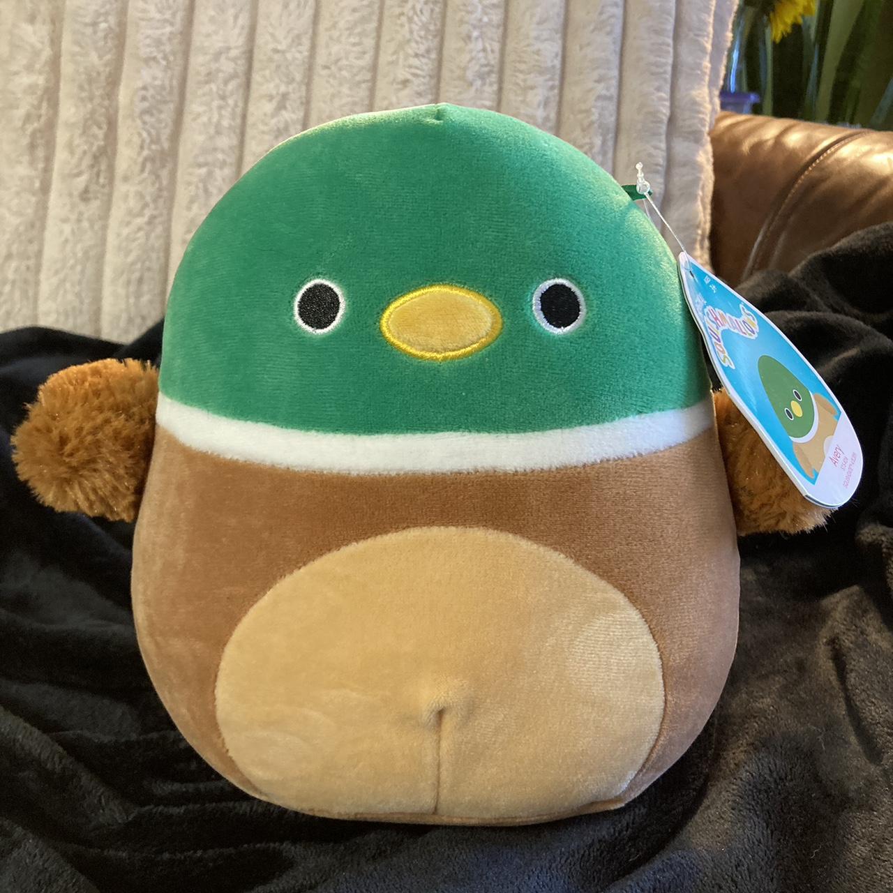 Squishmallows Green and Brown Stuffed-animals | Depop