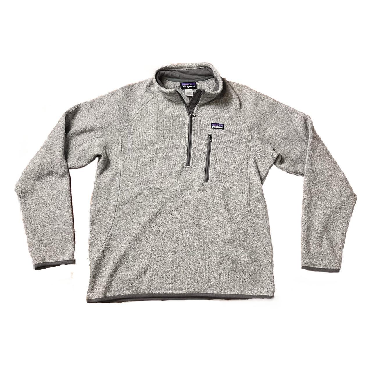 Patagonia grey quarter zip sweater Size M