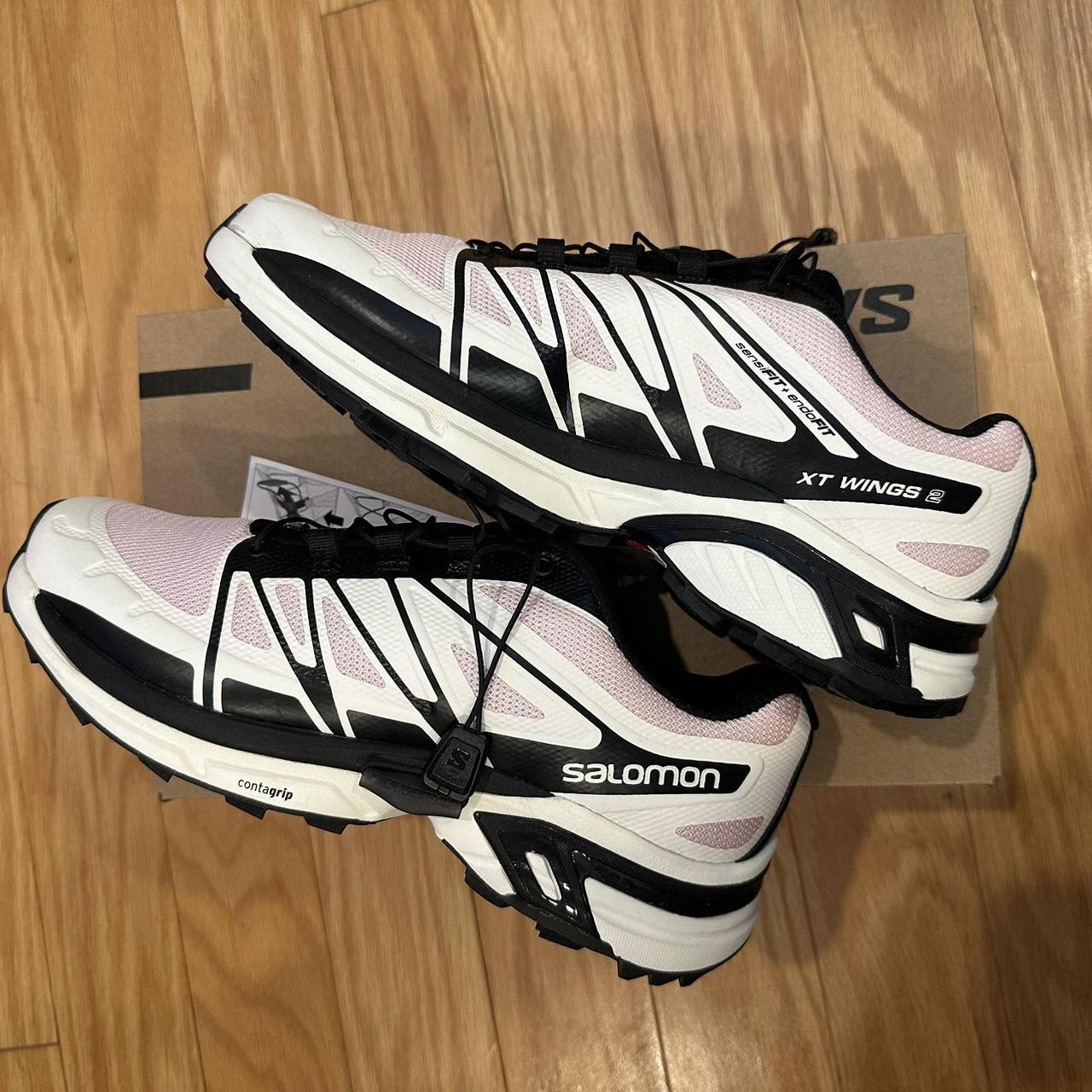 Rare NWT Salomon XT-Wings 2 Cradle Pink/Vanilla Ice | Depop