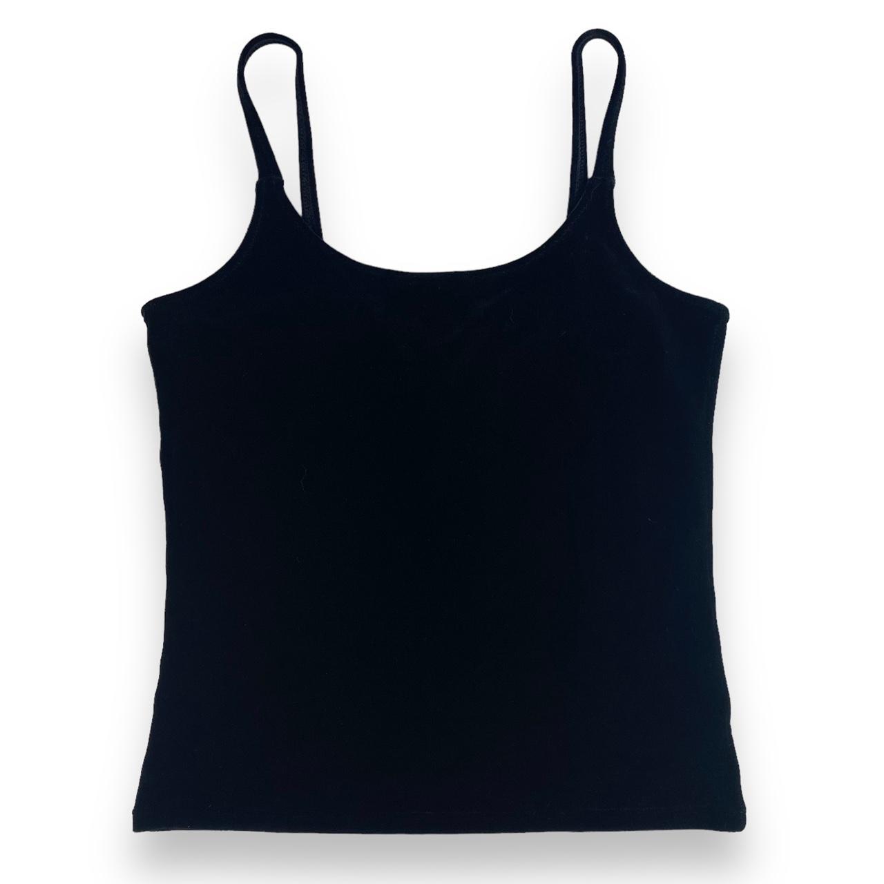 BLACK VELVET CAMI Banana Republic —... Depop