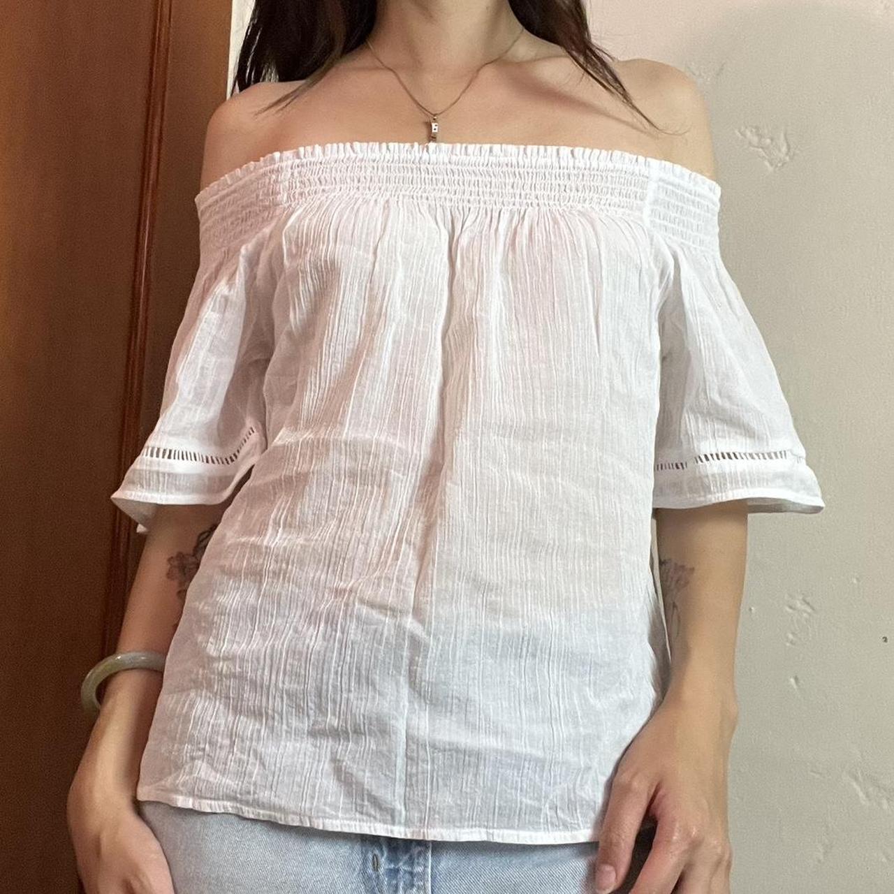 Calvin klein best sale off shoulder top