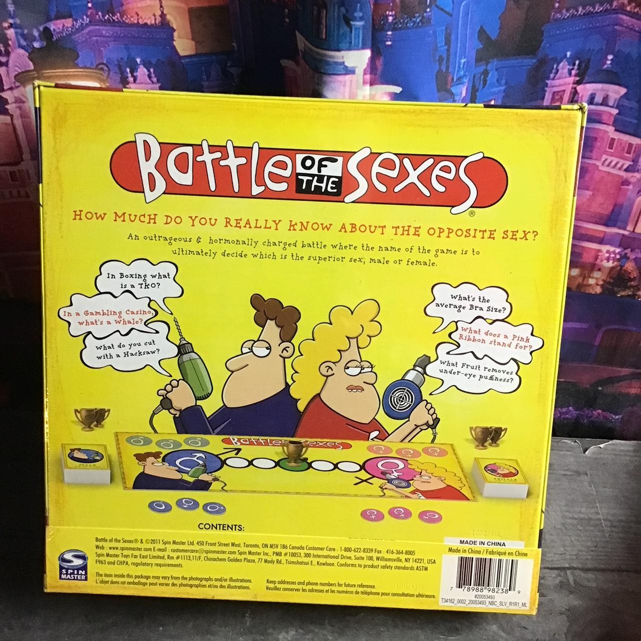 Battle of the sexes adult game 4+ players plus bonus...