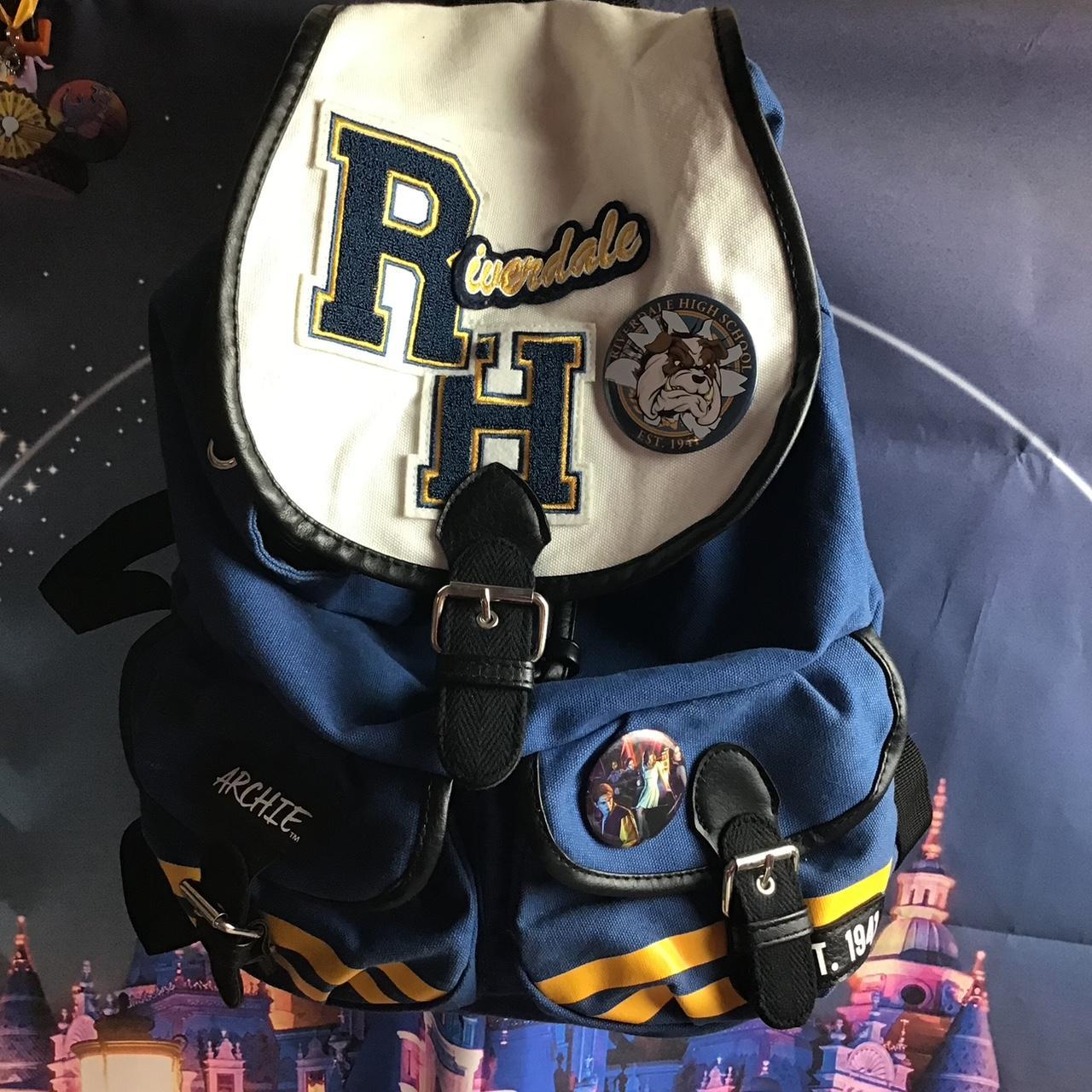 Riverdale Archie Varsity Slouch Backpack w patch