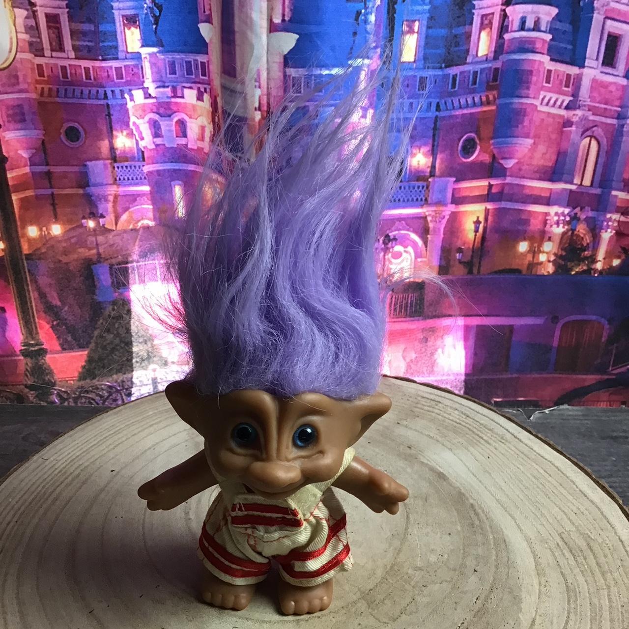 Purple hair troll on sale