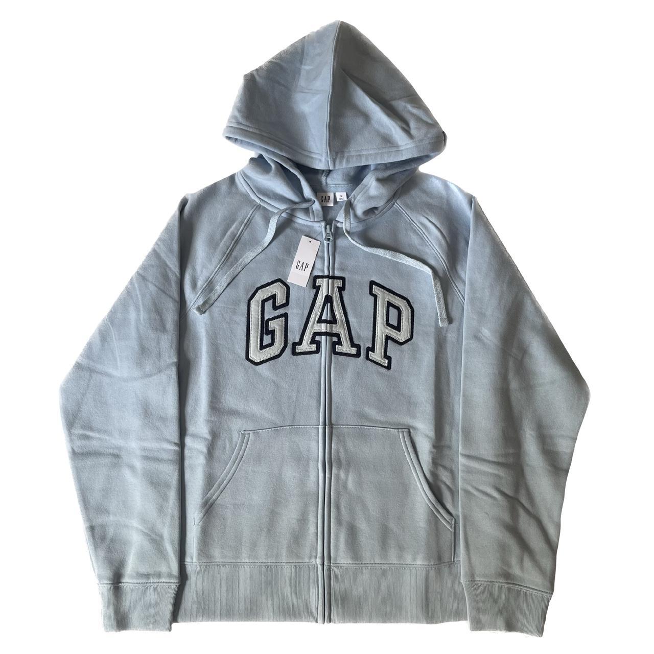 Gap Women's Blue Hoodie | Depop