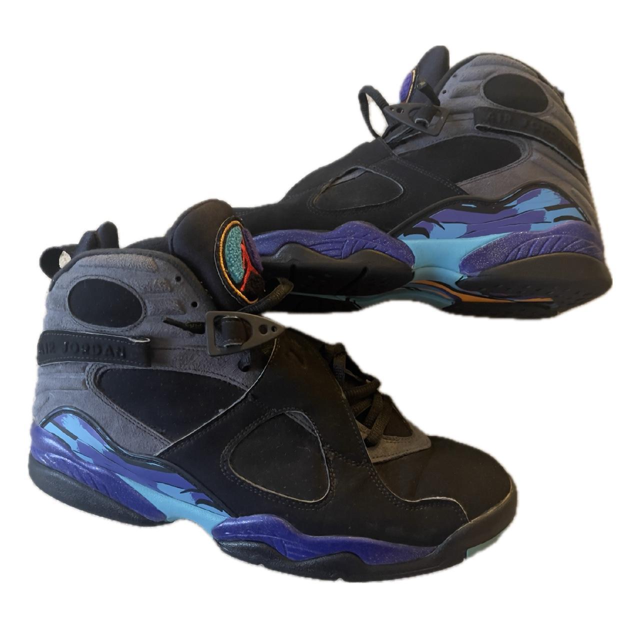 Jordan wearing clearance aqua 8