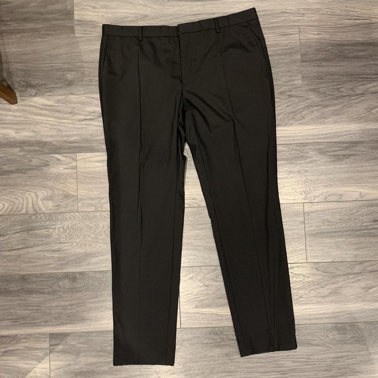 Calvin Klein Men's Black Trousers | Depop