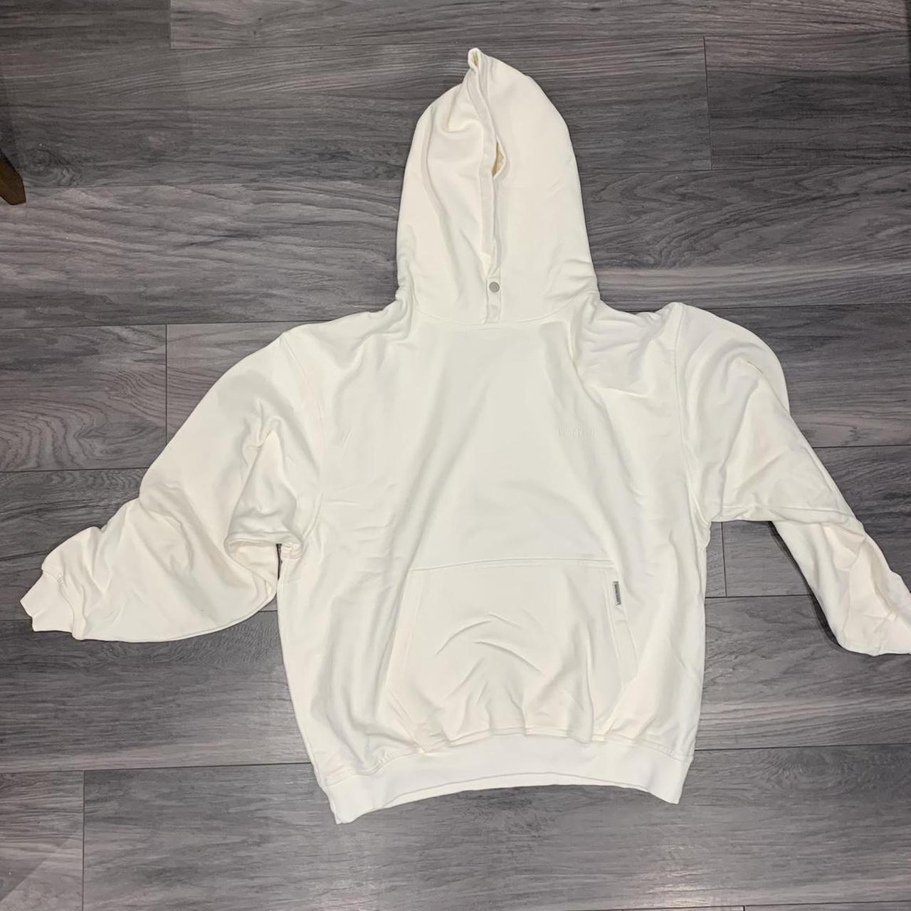 Represent Men's White Hoodie | Depop