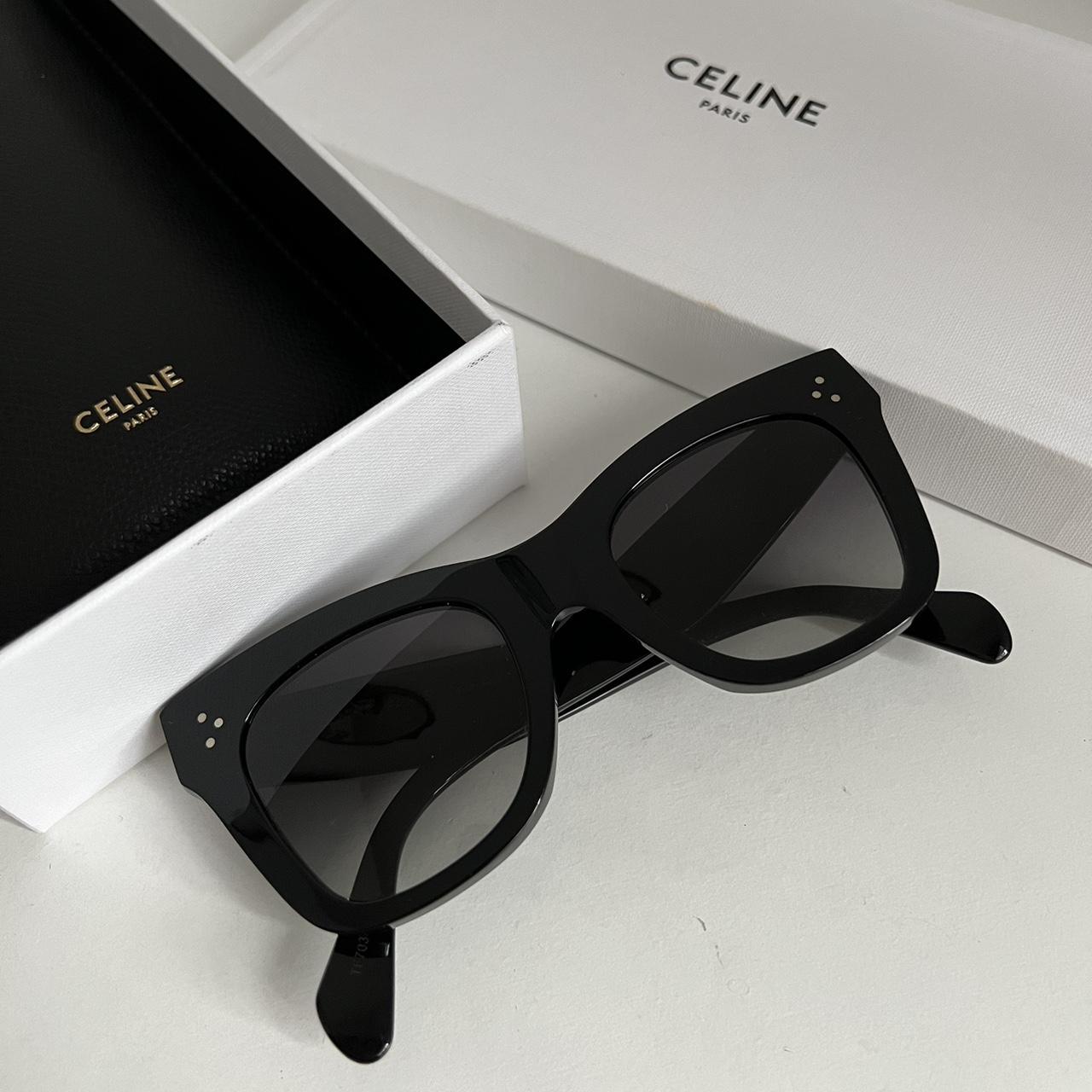 CELINE Cat Eye S004 Sunglasses in Acetate with... Depop