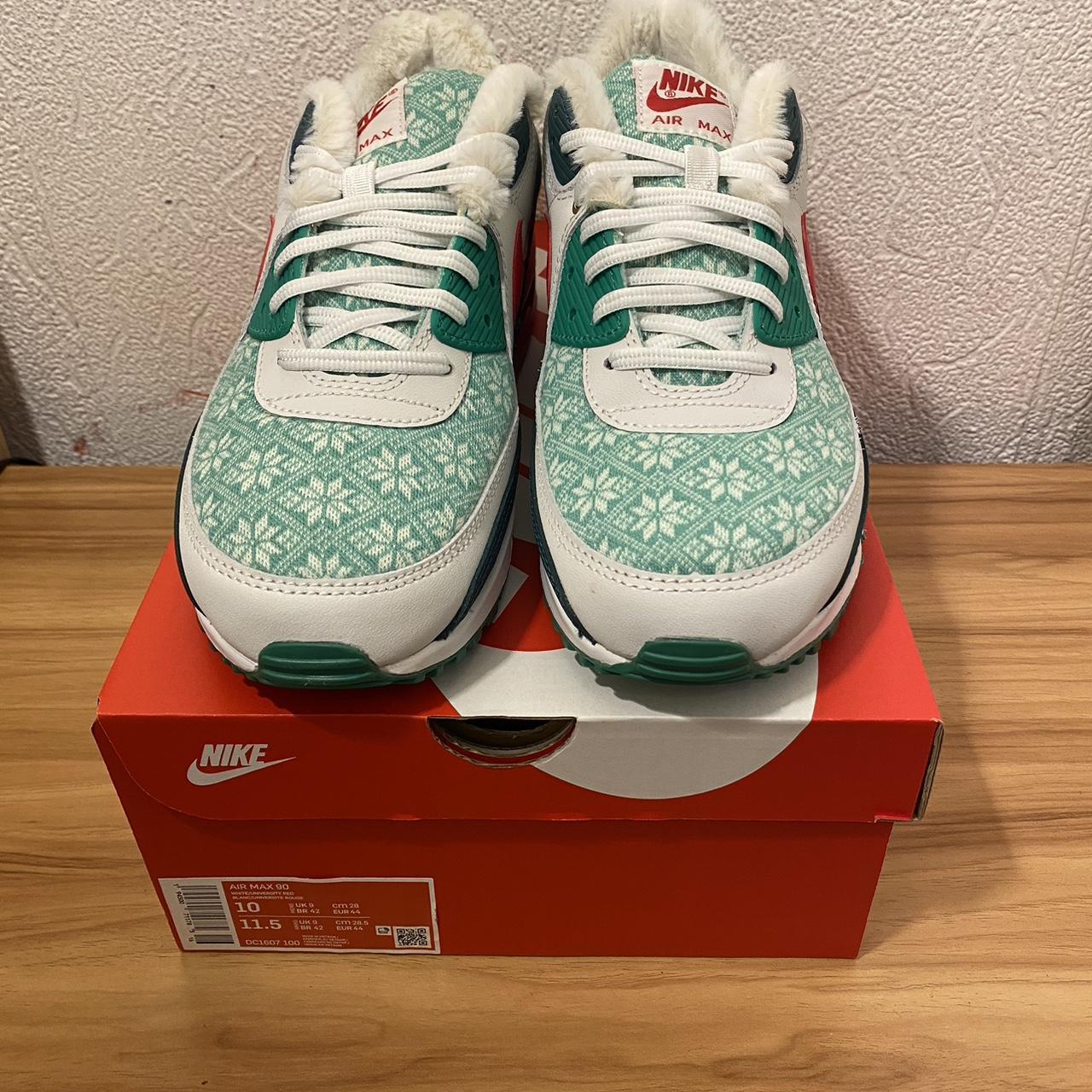nike air max 90 christmas sweater