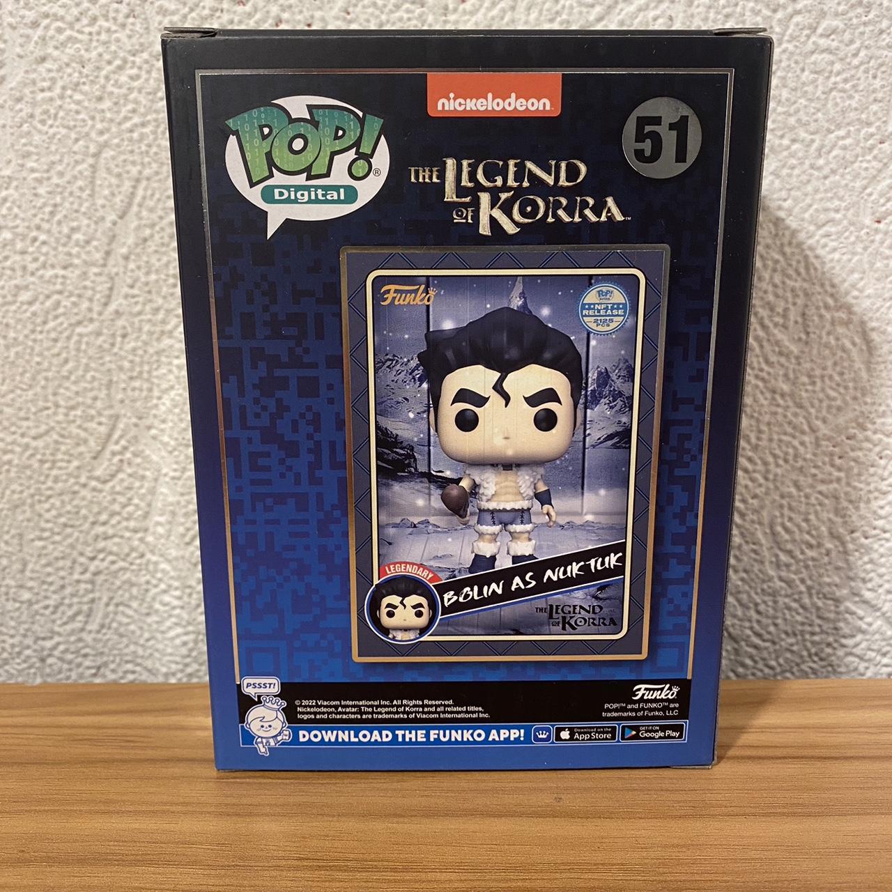 Funko Pop! Avatar Legends NFT Bolin as Nuktuk sale LE 2125 PCS