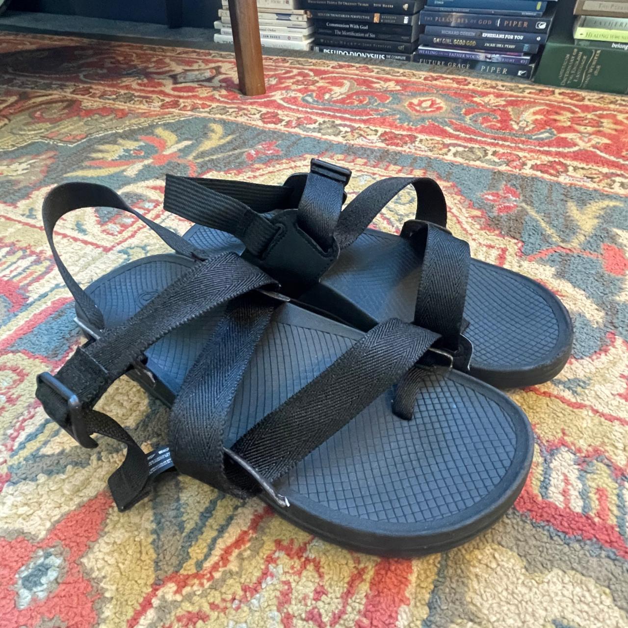 Cool black chacos! size: 11 Free shipping!! - Depop