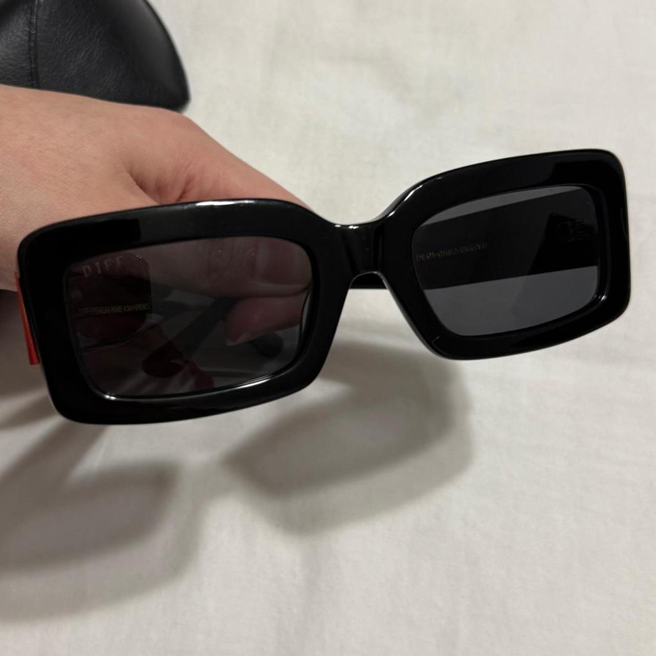 DIFF Women's Square Sunglasses - Black – DIFF - B… - image 4