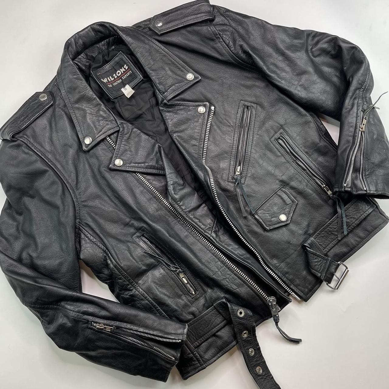 80's Wilson Leather Jacket M