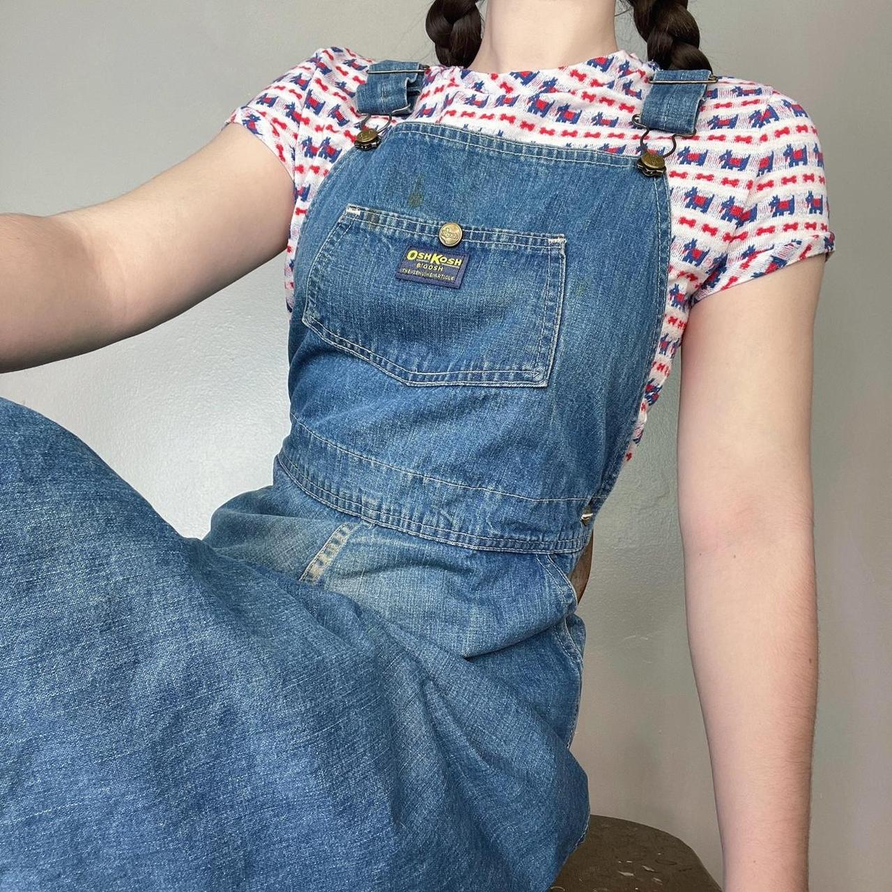 OshKosh B'gosh Women's Blue Dress | Depop