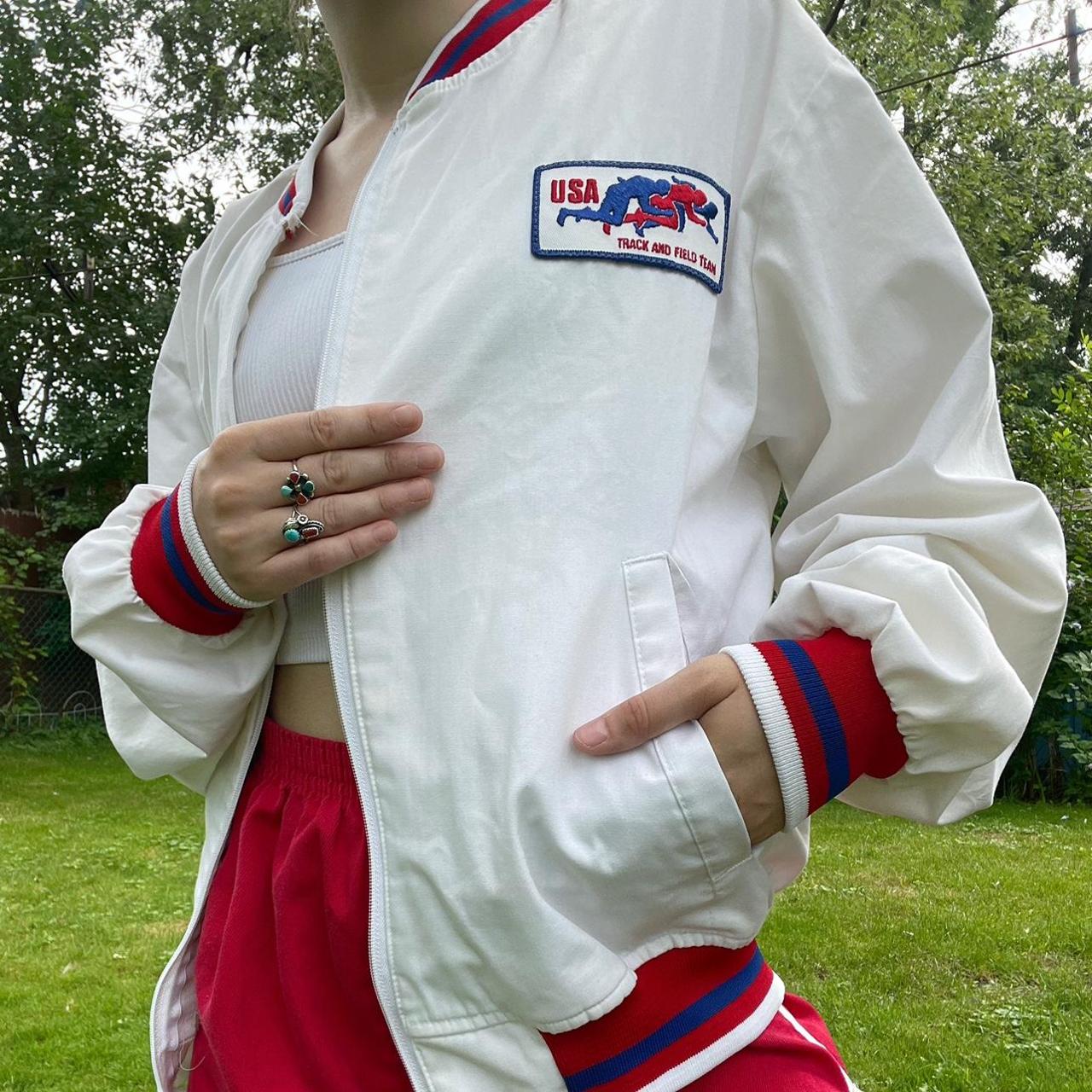 Usa track and sale field jacket