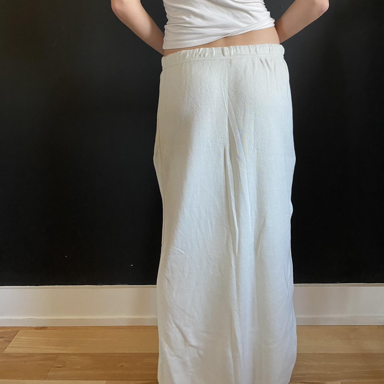 Moda International Women's Grey and Cream Skirt (3)