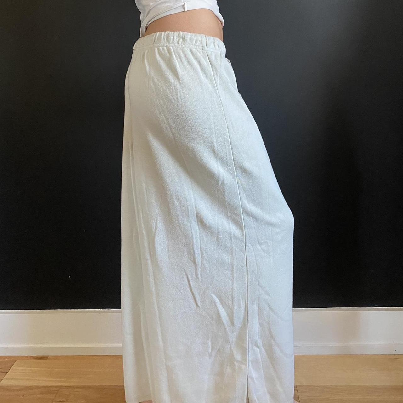 Moda International Women's Grey and Cream Skirt