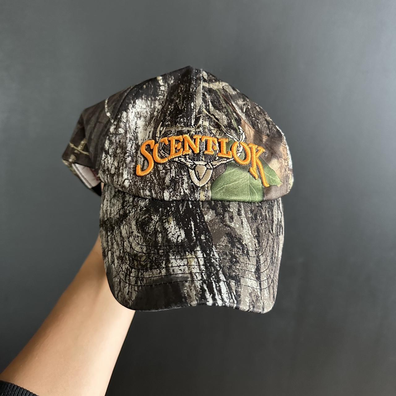 Scentok Real tree camo trucker hat, Mossy oak trucker...