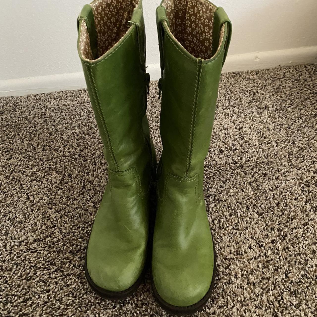 Vintage green Steve Madden boots. These are so... - Depop