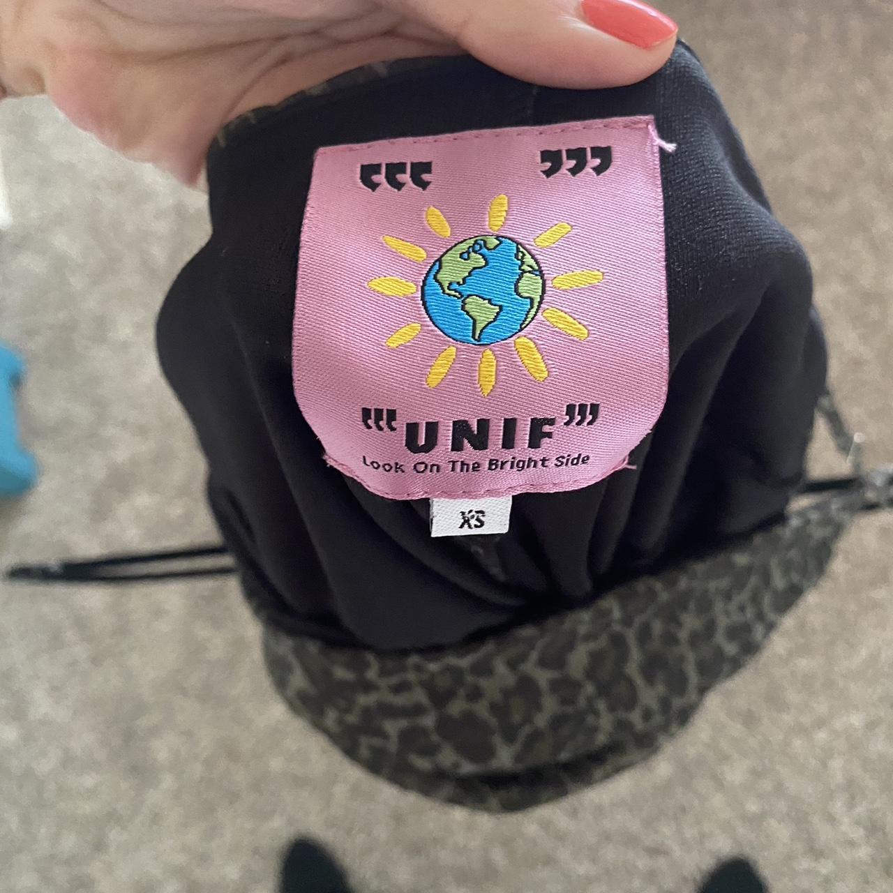 Unif cowl neck green cheetah print dress. The... Depop