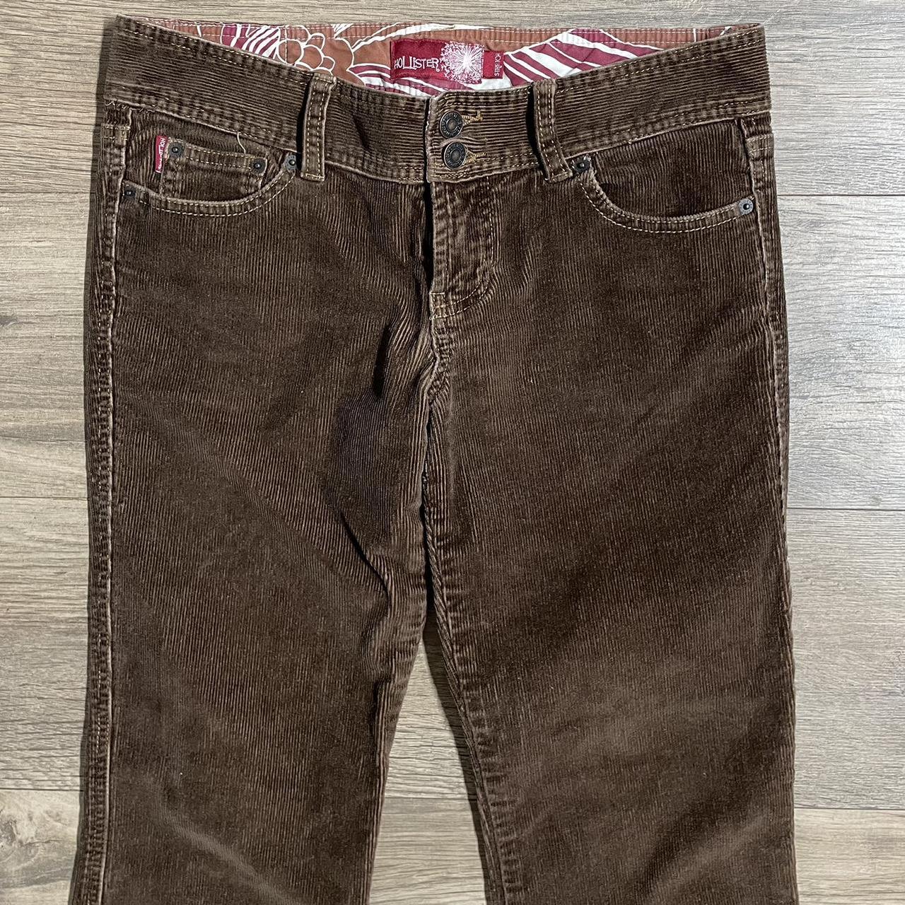 Y2K Hollister Corduroy Low Rise Pants DEPOP PAY ONLY... Depop