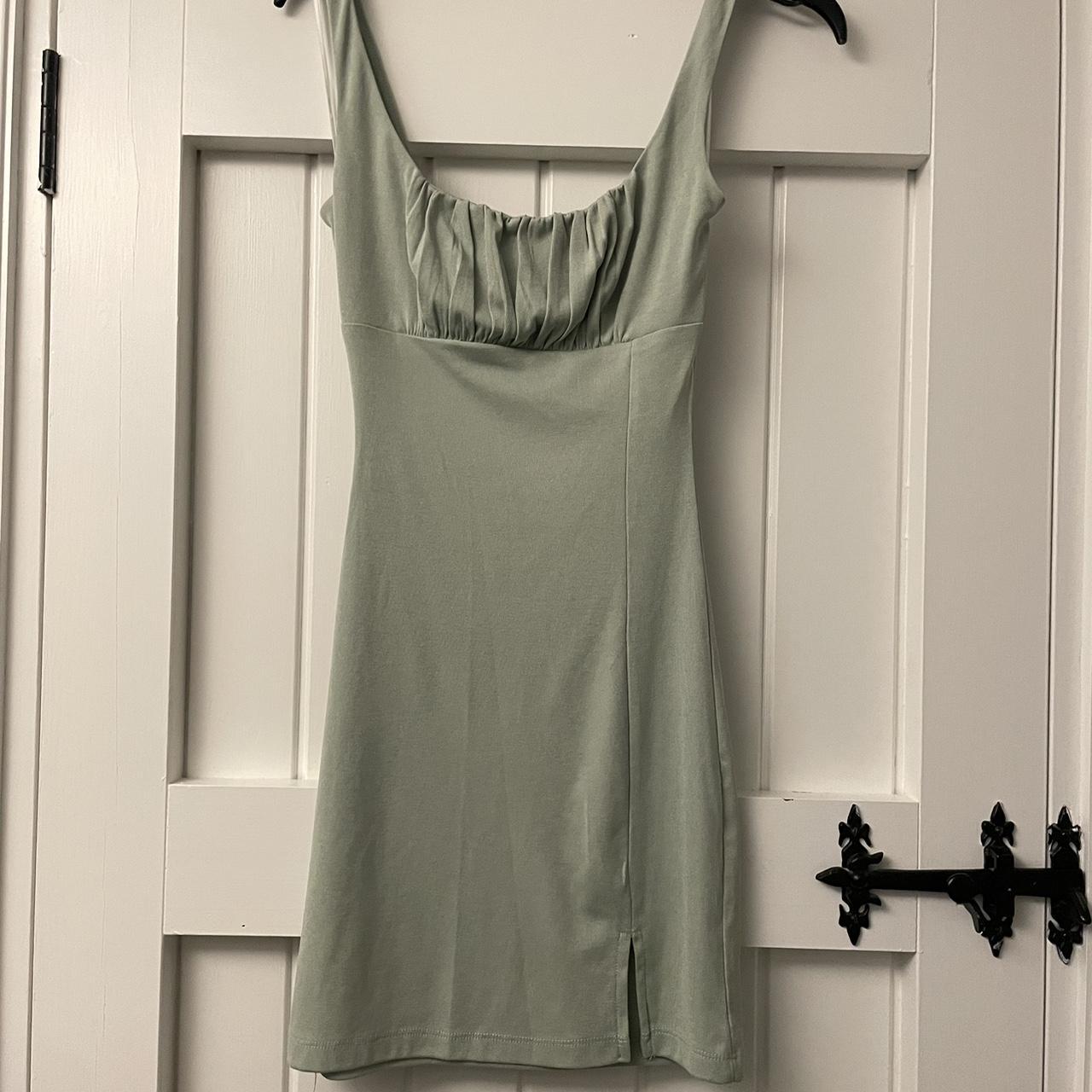 Princess Polly Green Bodycon Dress In Perfect... - Depop