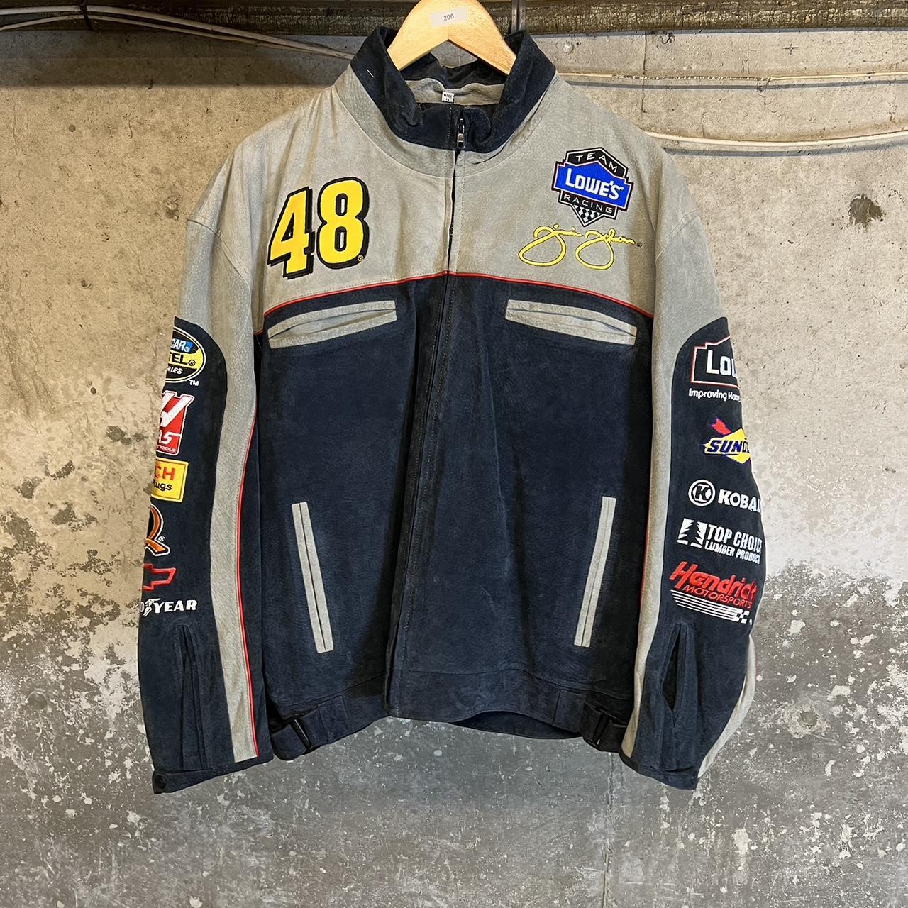 Wilson leather nascar on sale jackets