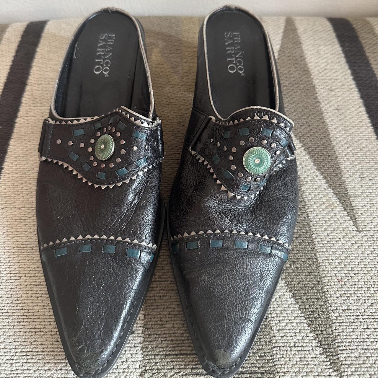 Franco sarto black mules online