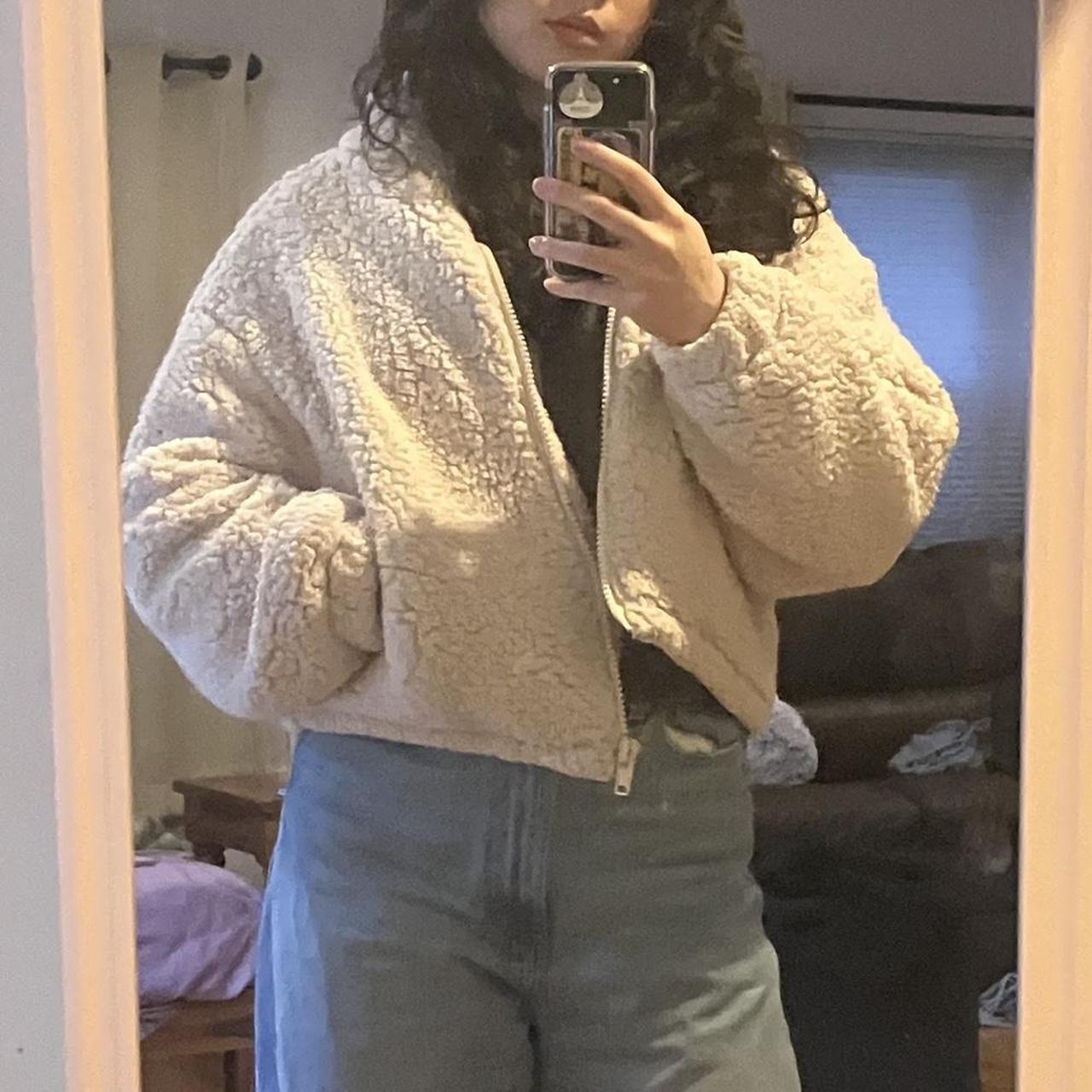 Pacsun sales fuzzy jacket