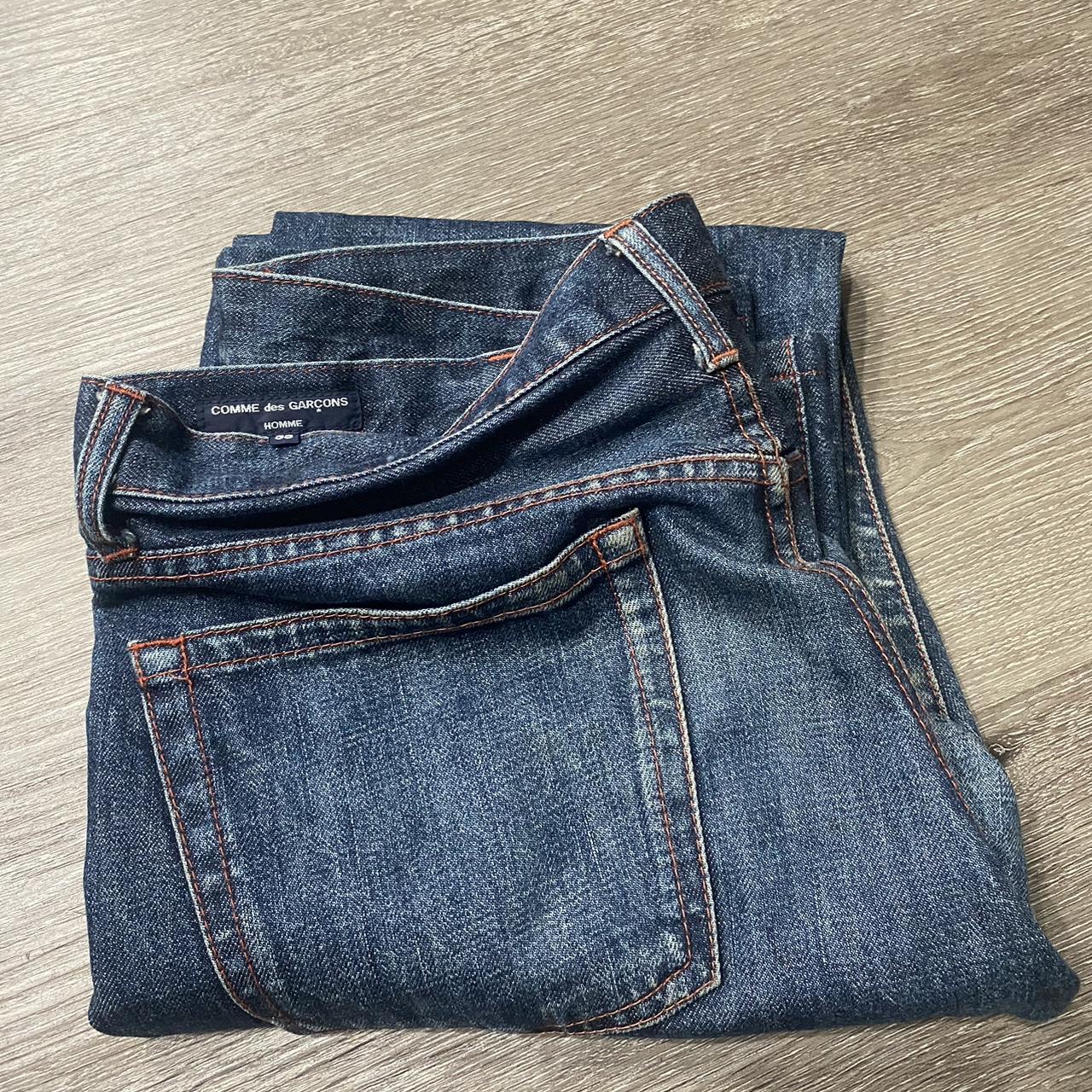 CDG HOMME JEANS 31x32 Comme des garçons homme... - Depop