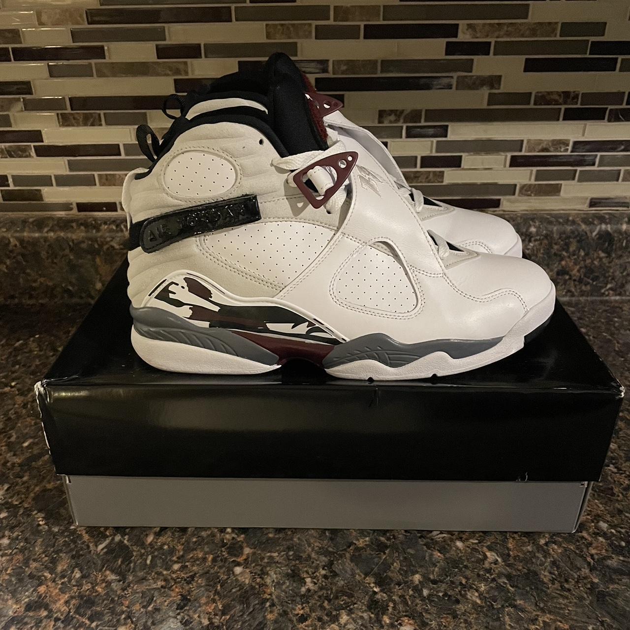 Jordan 8 sale burgundy