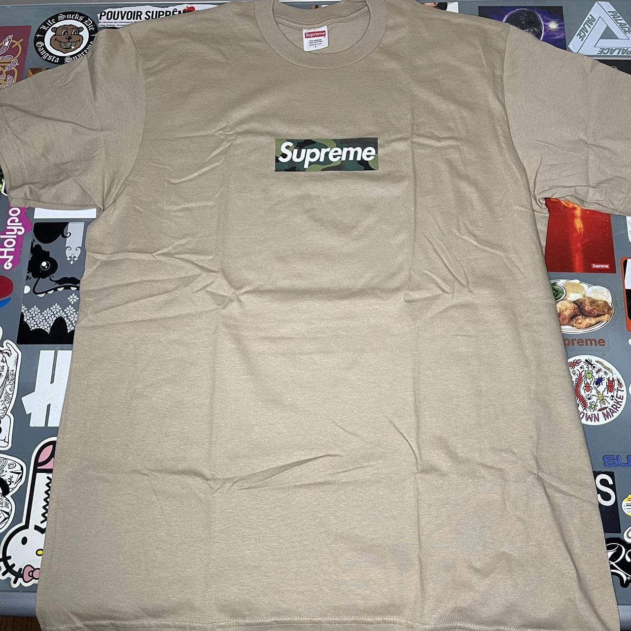 Supreme Banner Tee (FW23) Brown