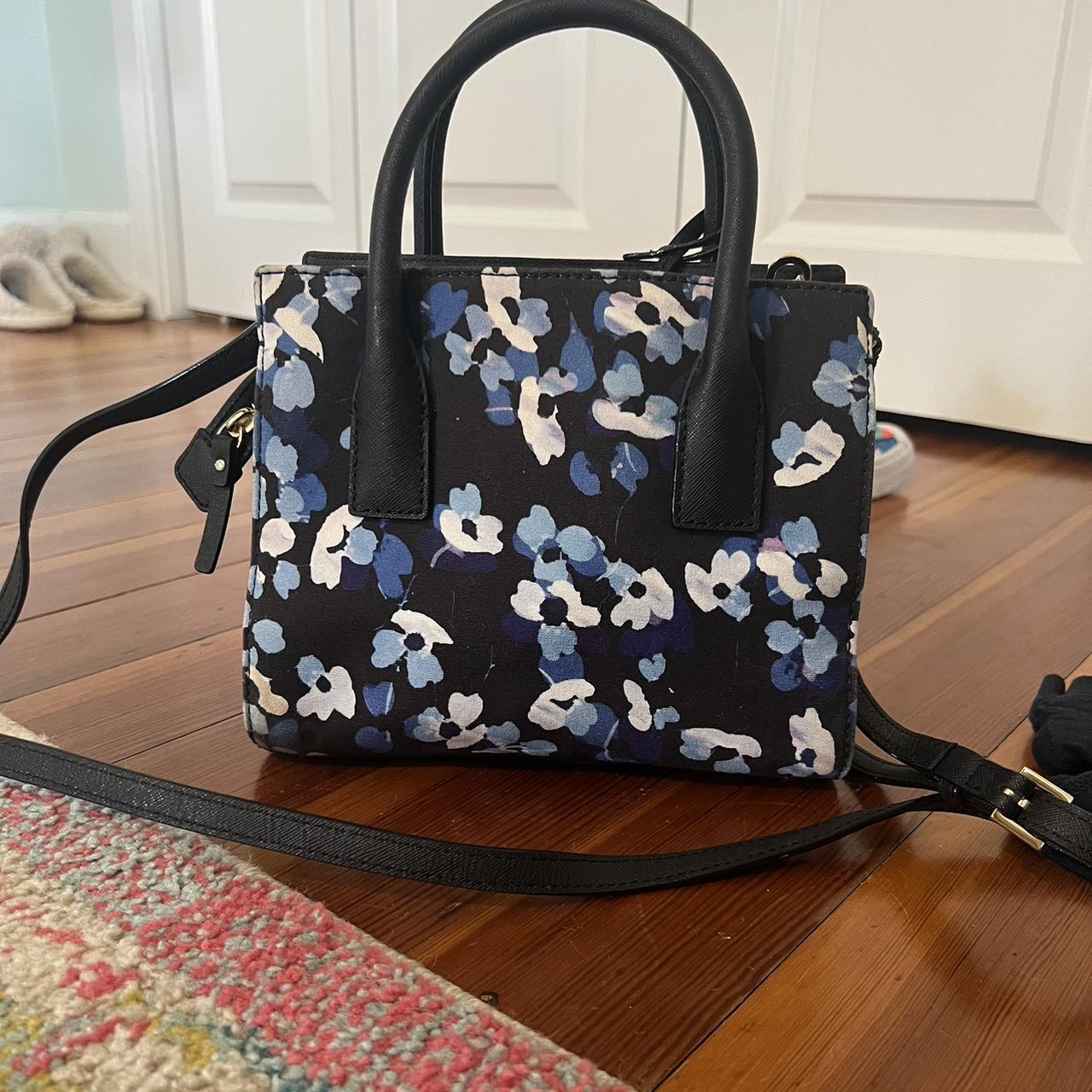 kate spade floral tote/shoulder bag - Depop