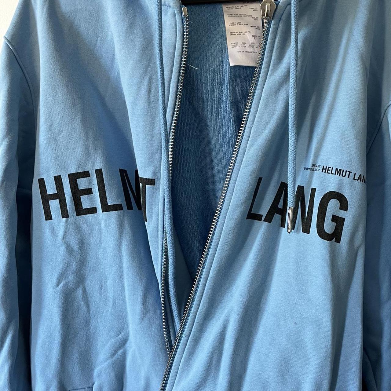 Helmut Lang zipup. Zipper broken, but easy fix... Depop