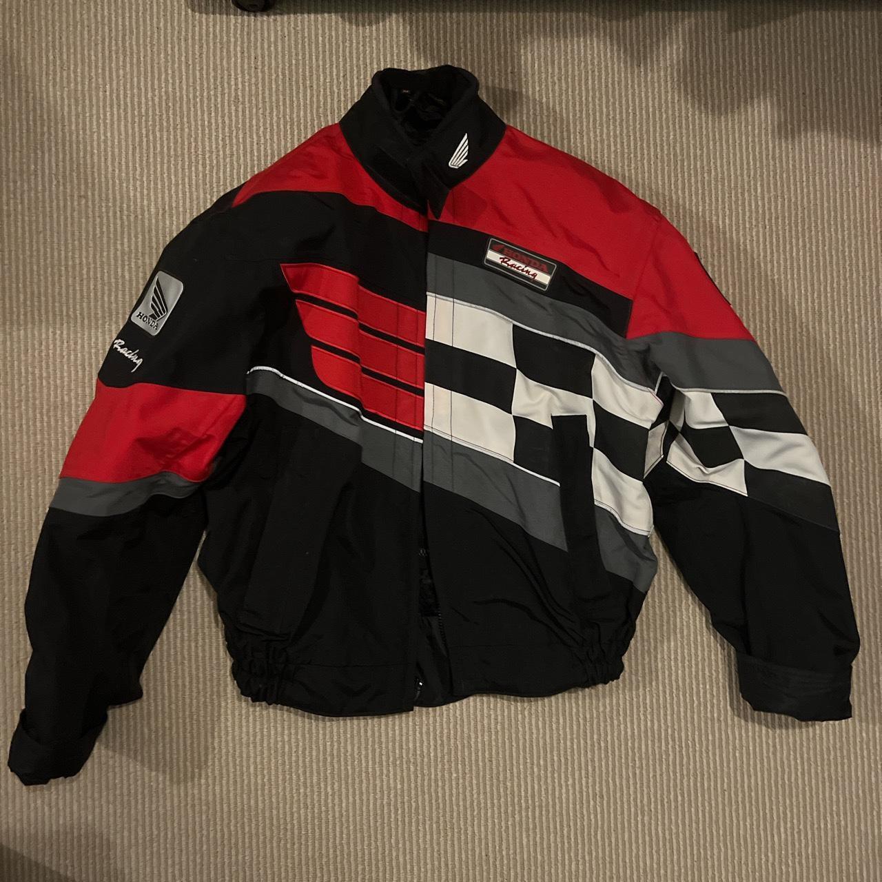 Honda Racing jacket motorcycle 10/10 condo no... - Depop