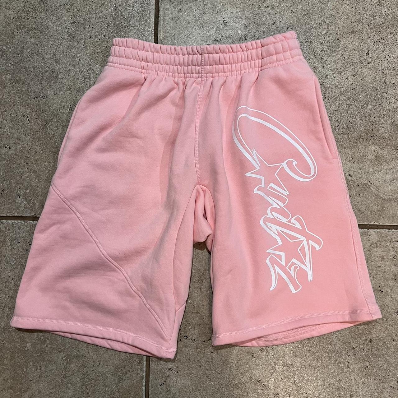Pink Corteiz Shorts size medium (3234) hmu if... Depop